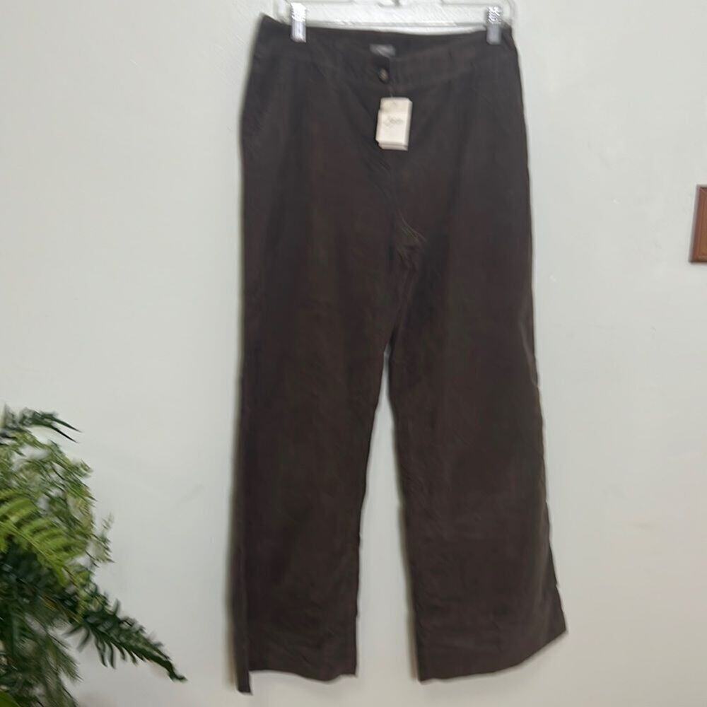 NWT‎ J.JILL CORDUROY SHALE PANTS SIZE 8